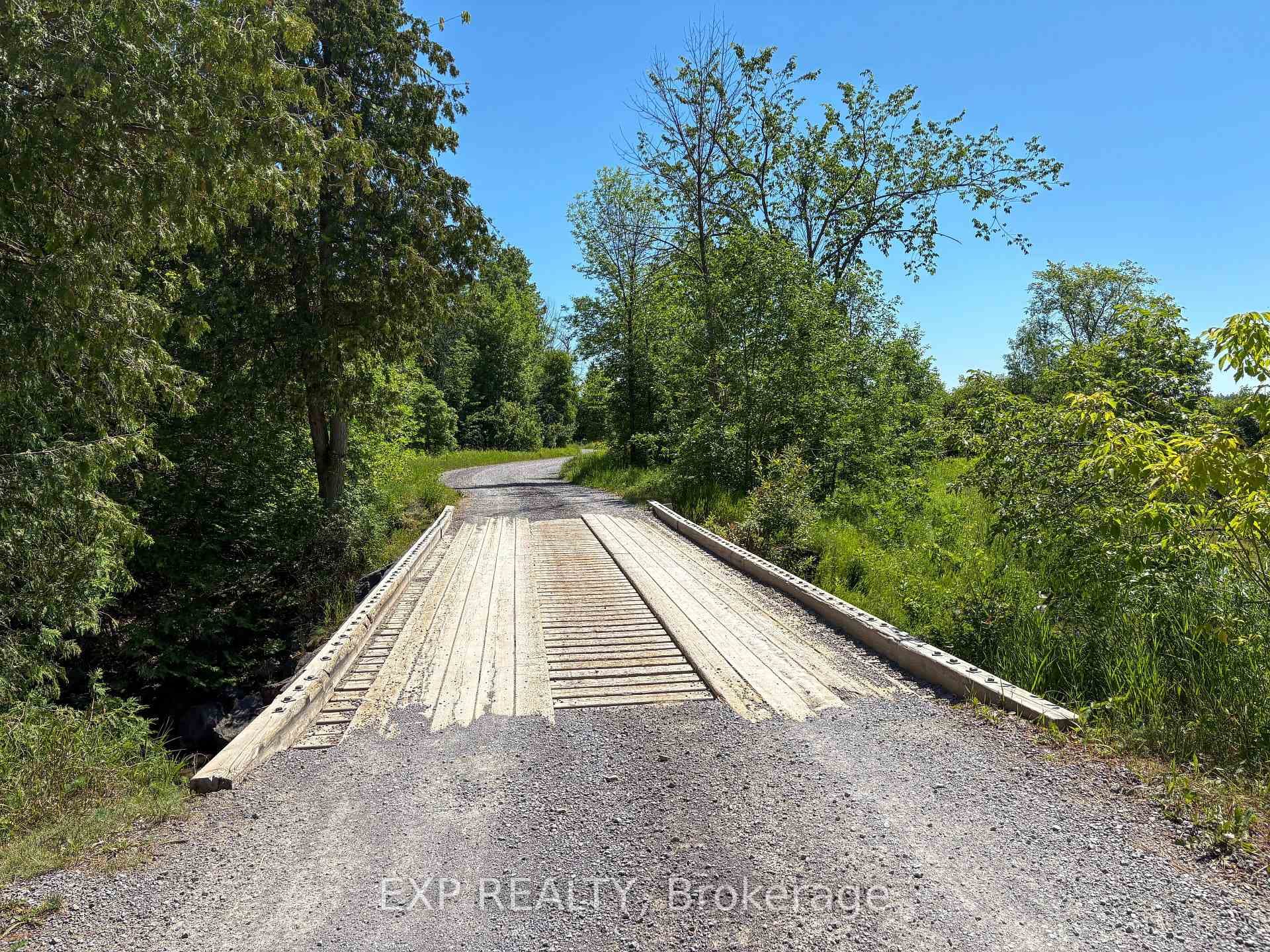 bridge on the private road in (Leavoy Ln)