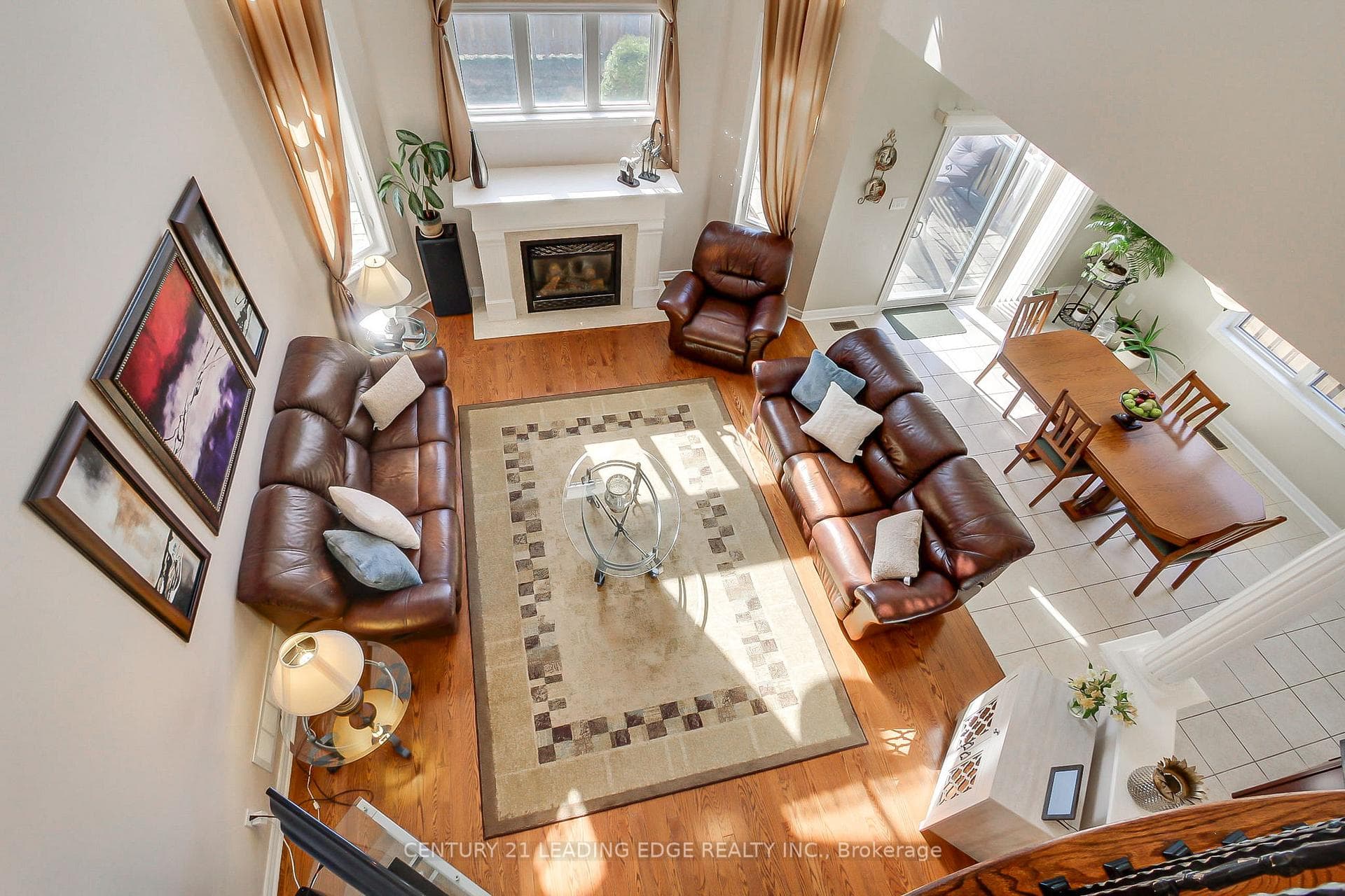 open to above great room