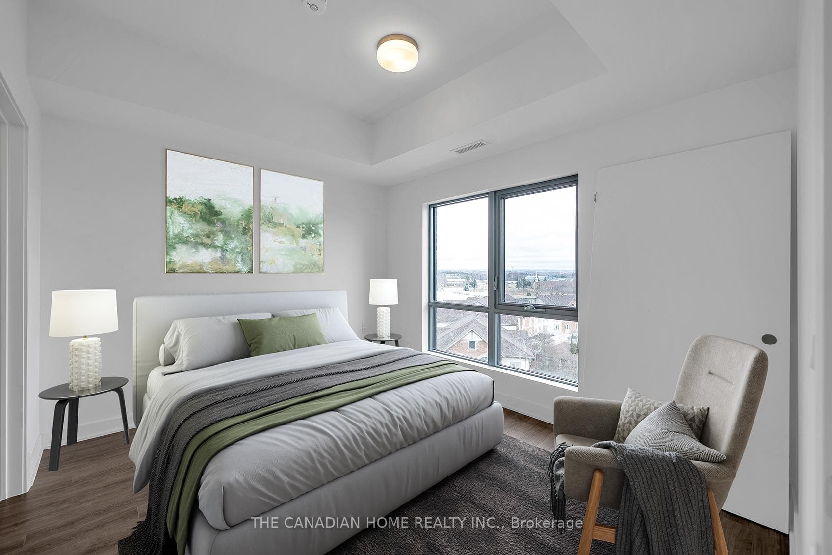 Primary Bed Staged