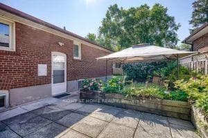 Separate entrance to basement