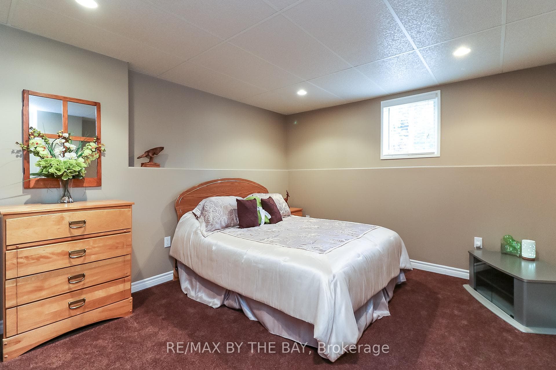 Lower level bedroom