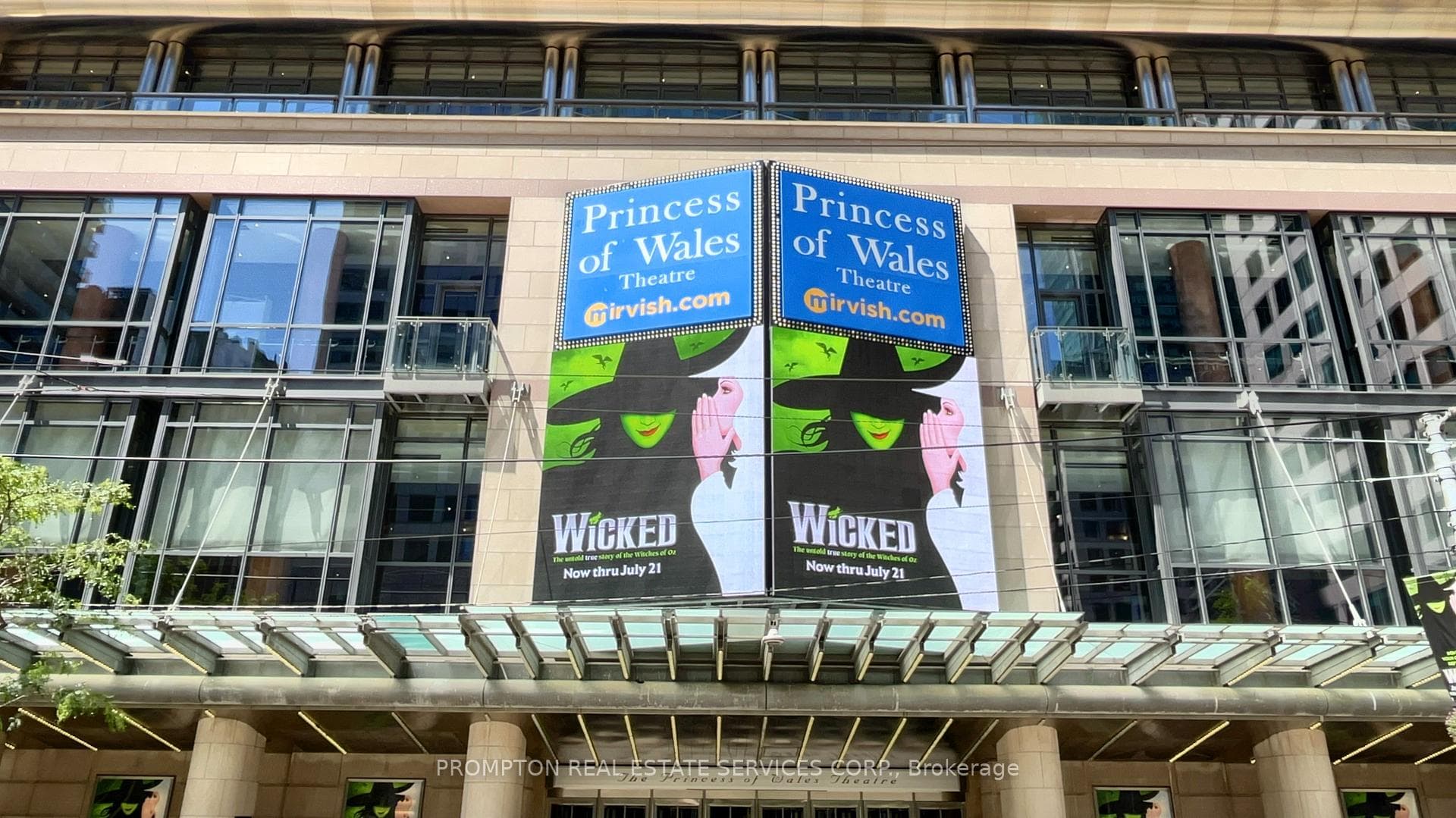 Steps to Princess of Wales Theatre