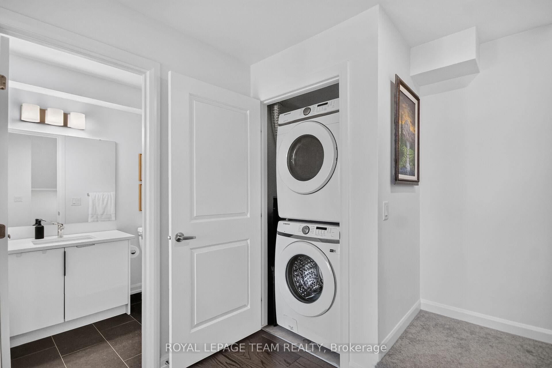 Laundry facilities conveniently located on 3rd flr