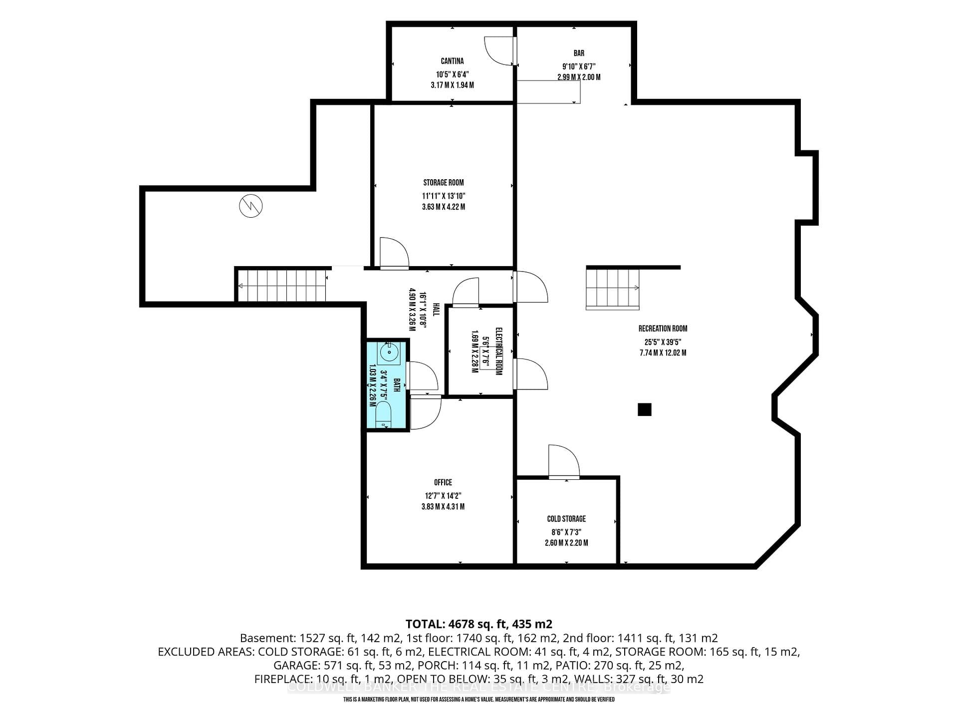 Floor Plan Basement