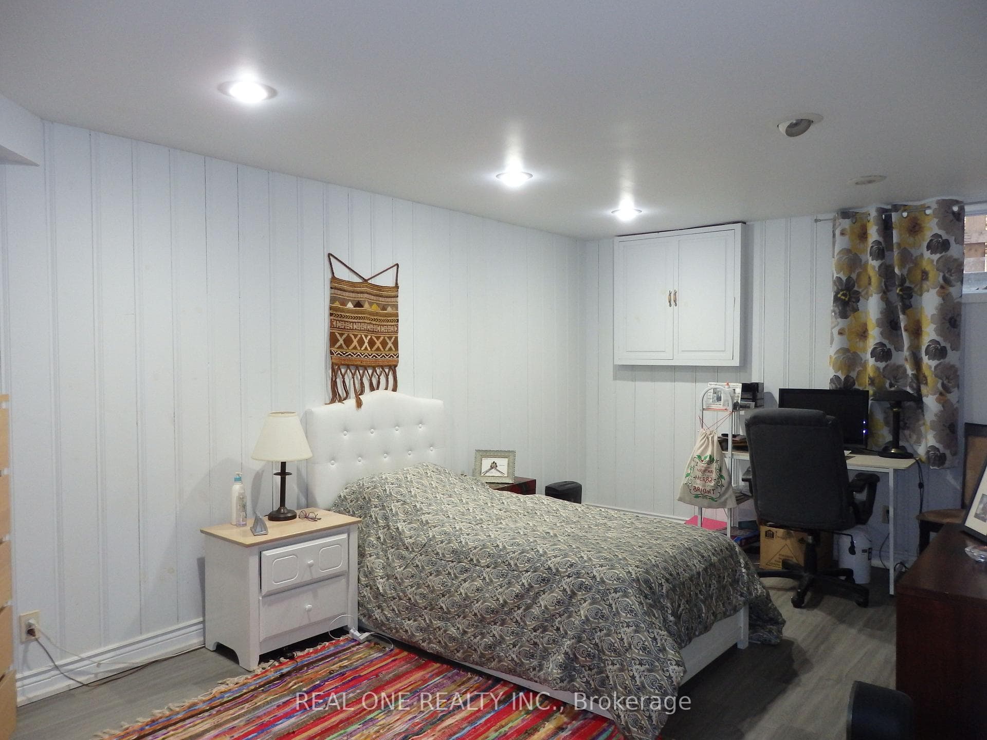 Basement bedroom