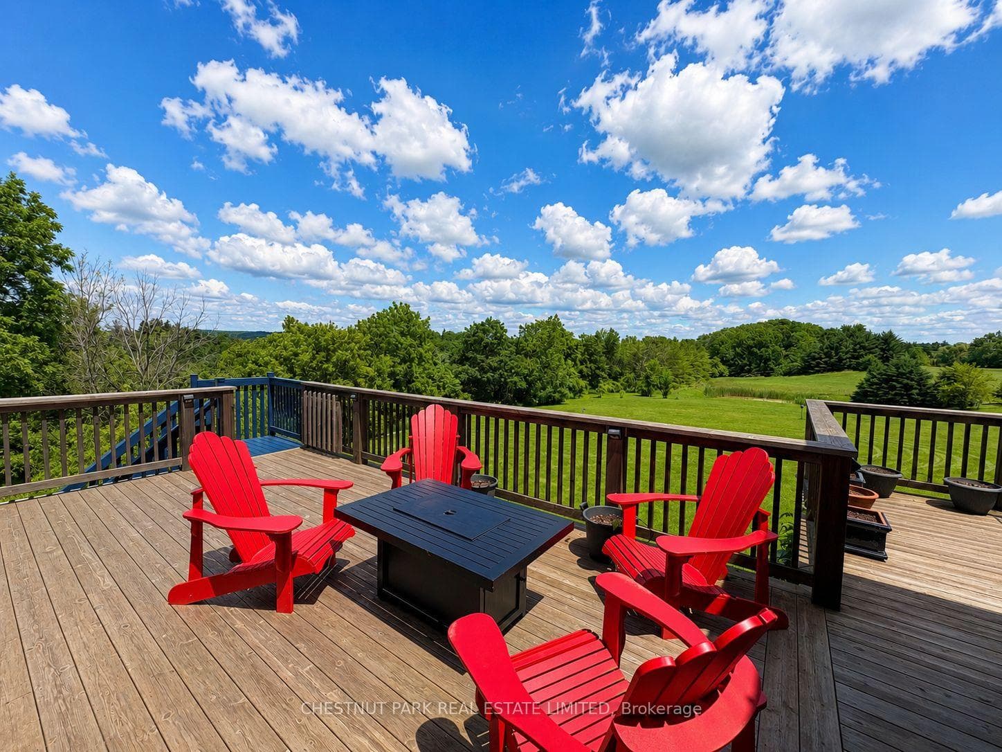 Cedar Wrap Around Deck
