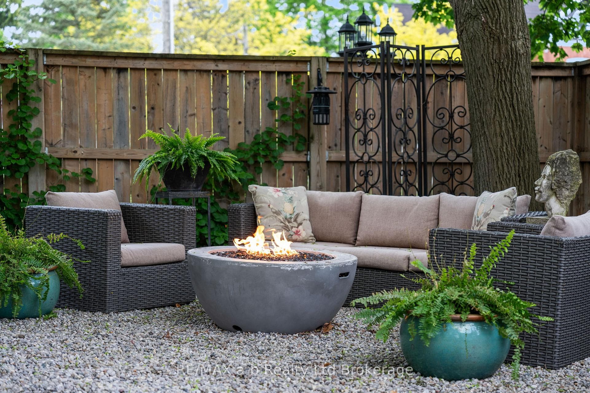 Cozy Firepit Area (not included)