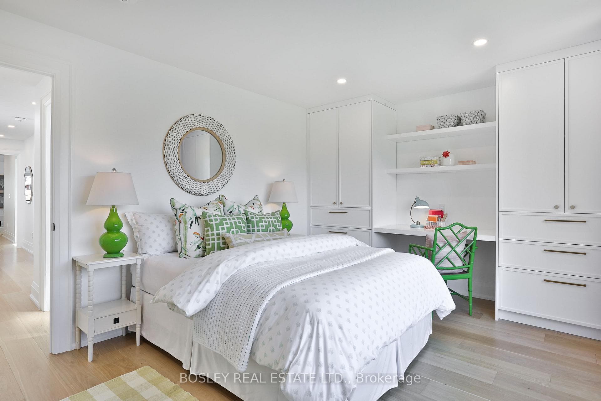 Custom Millwork and built-in desk