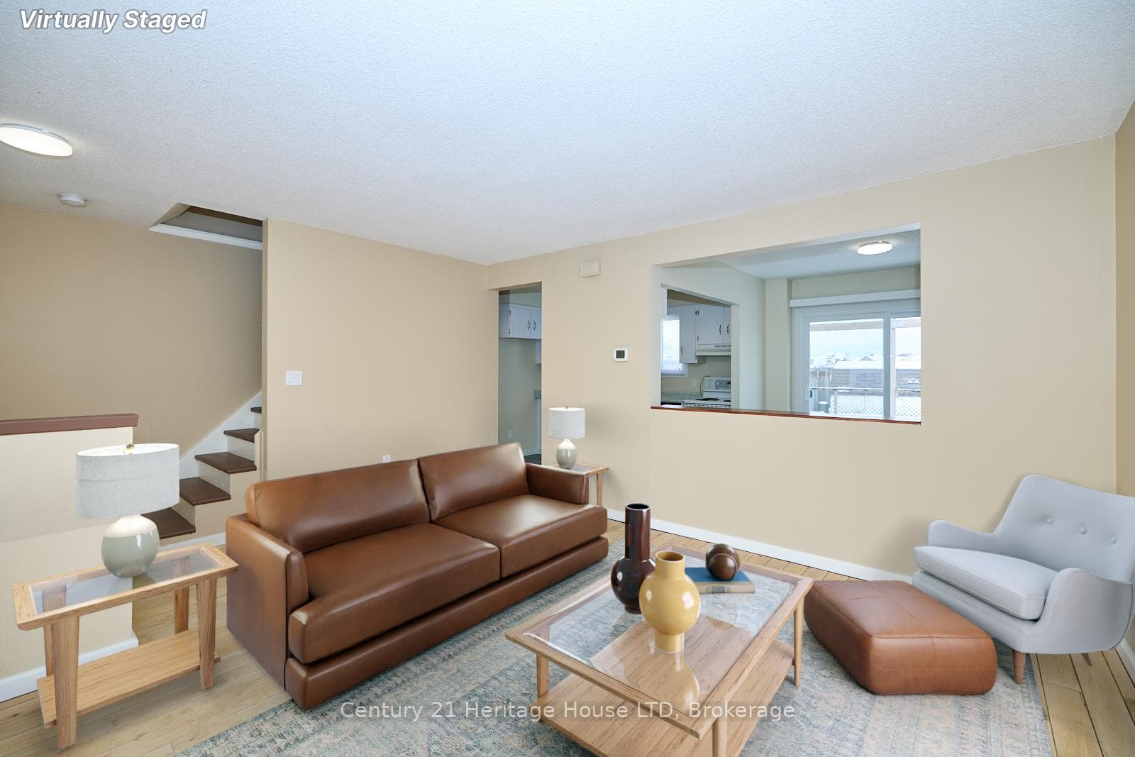 Living Room - Virtually Staged