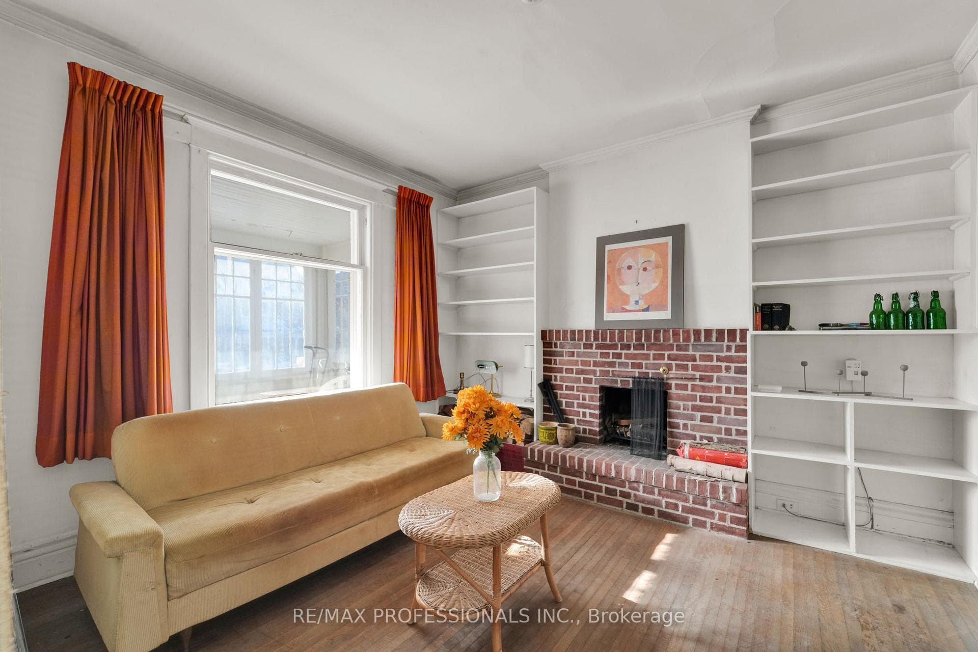 Wood Burning Fire Place
