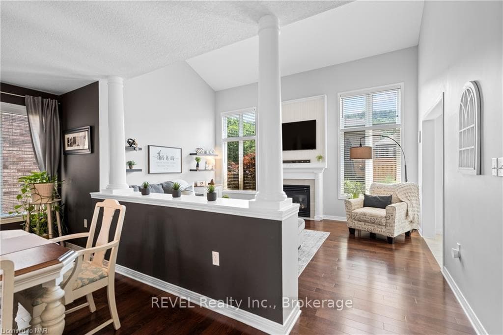 open concept dining room