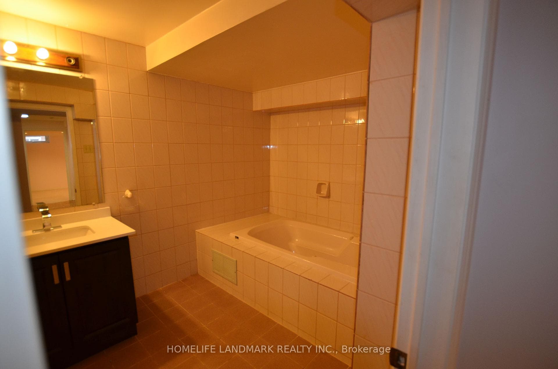 Basement bathroom