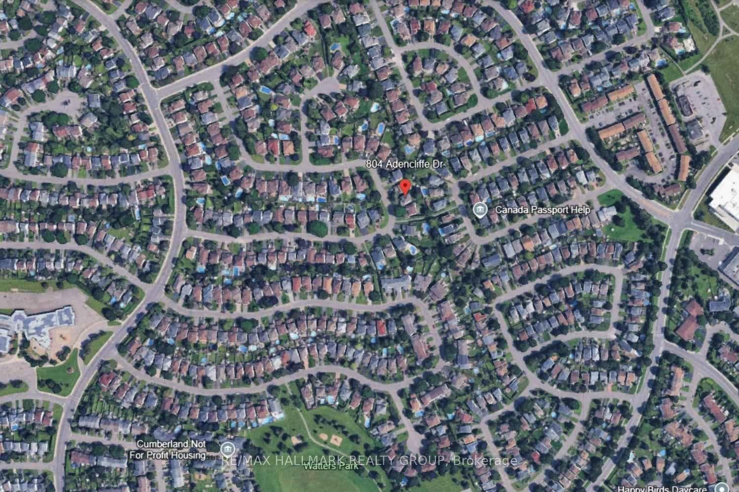 Map view of location in community