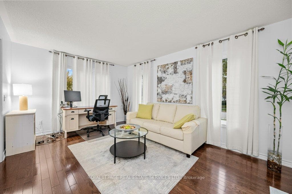 Living Room with a Two-Sided Gas Fireplace