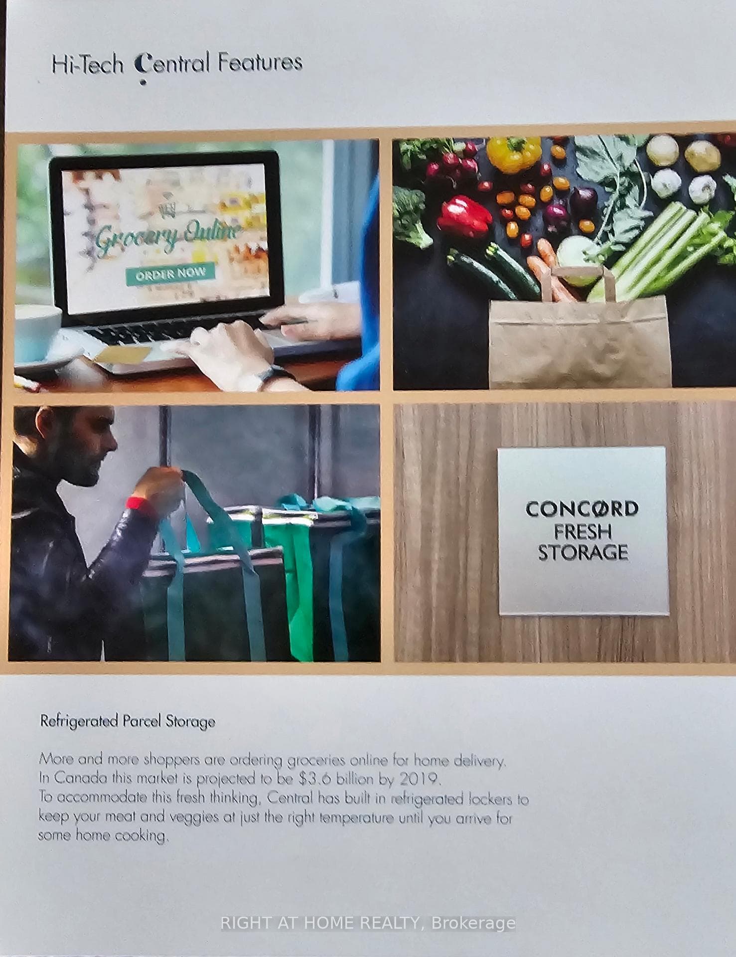 Refrigerated parcel storage