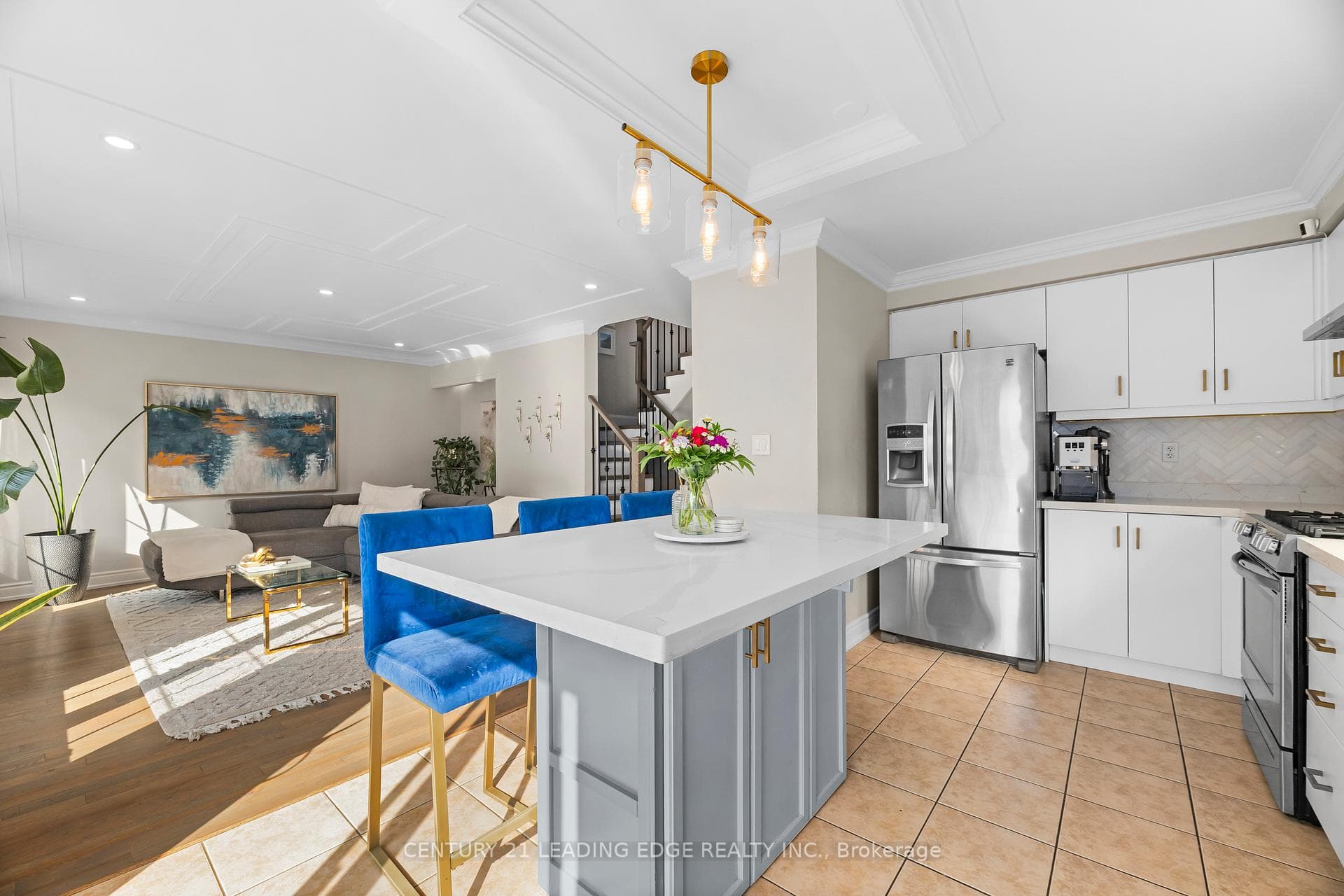 Kitchen and Living Room combined
