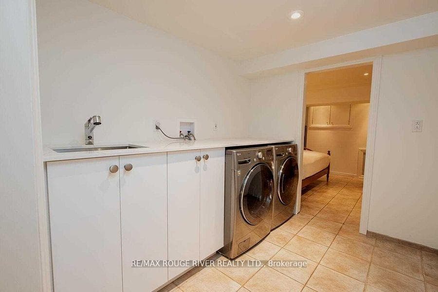 Laundry area