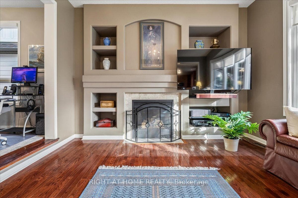 Fire Place in Family Room