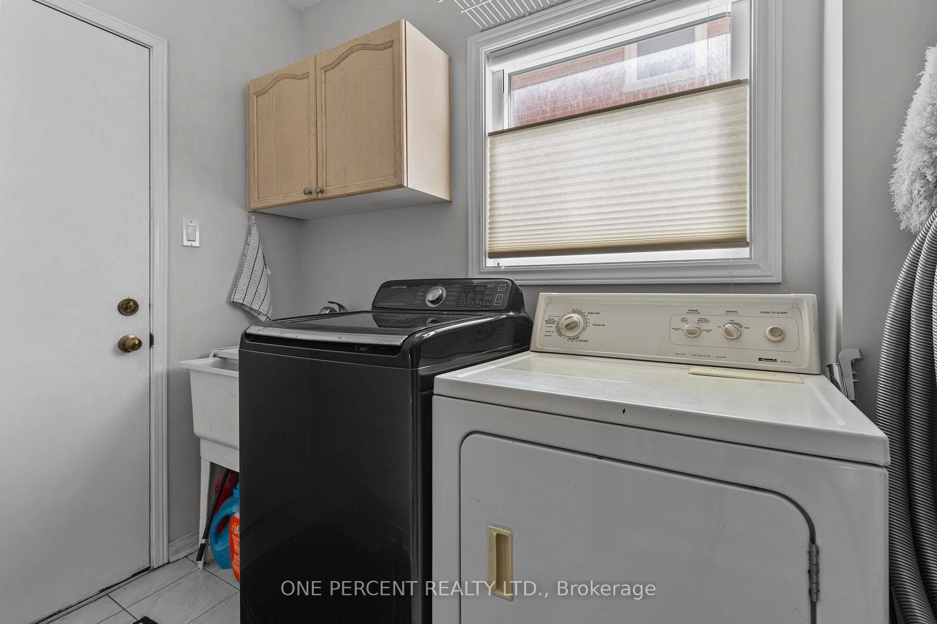 Main floor laundry room