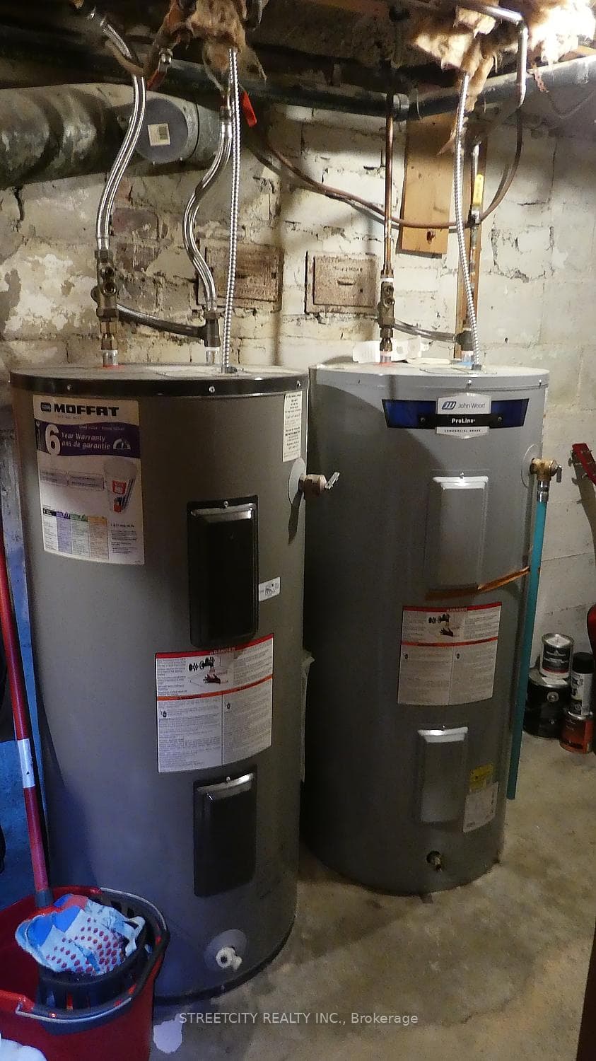 2 hot water tanks (owned)
