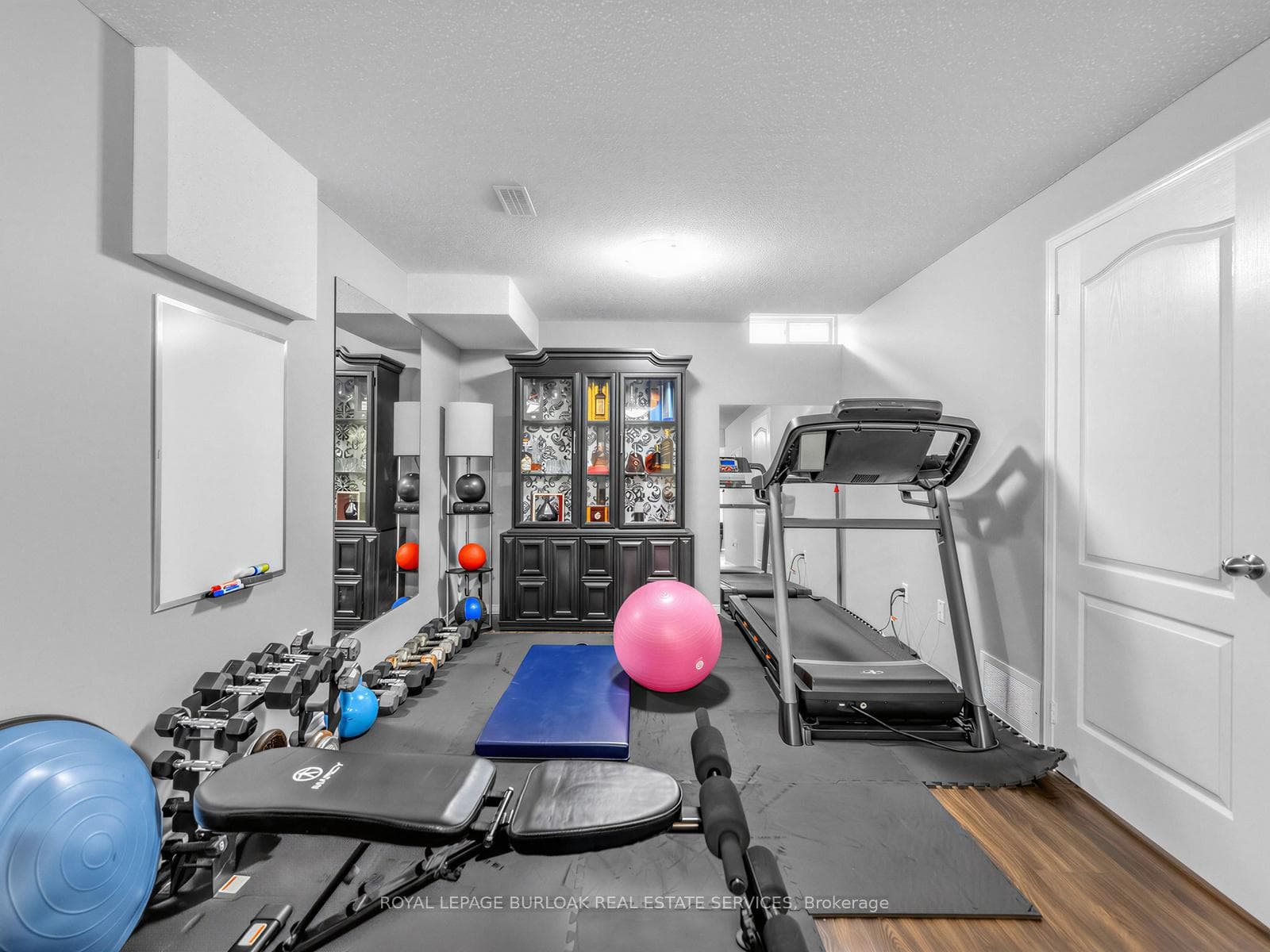 Lower level rec room