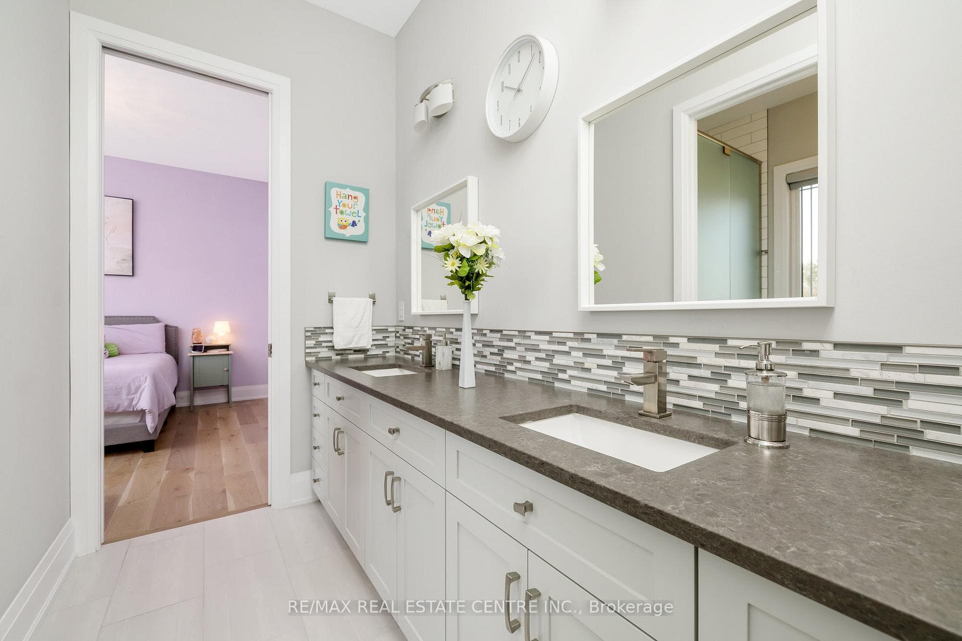 Jack & Jill bathroom