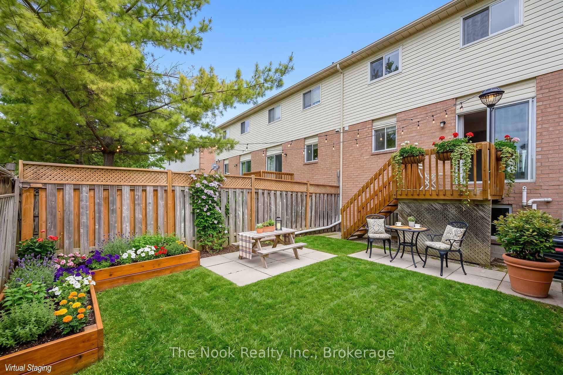 Backyard Virtually Staged