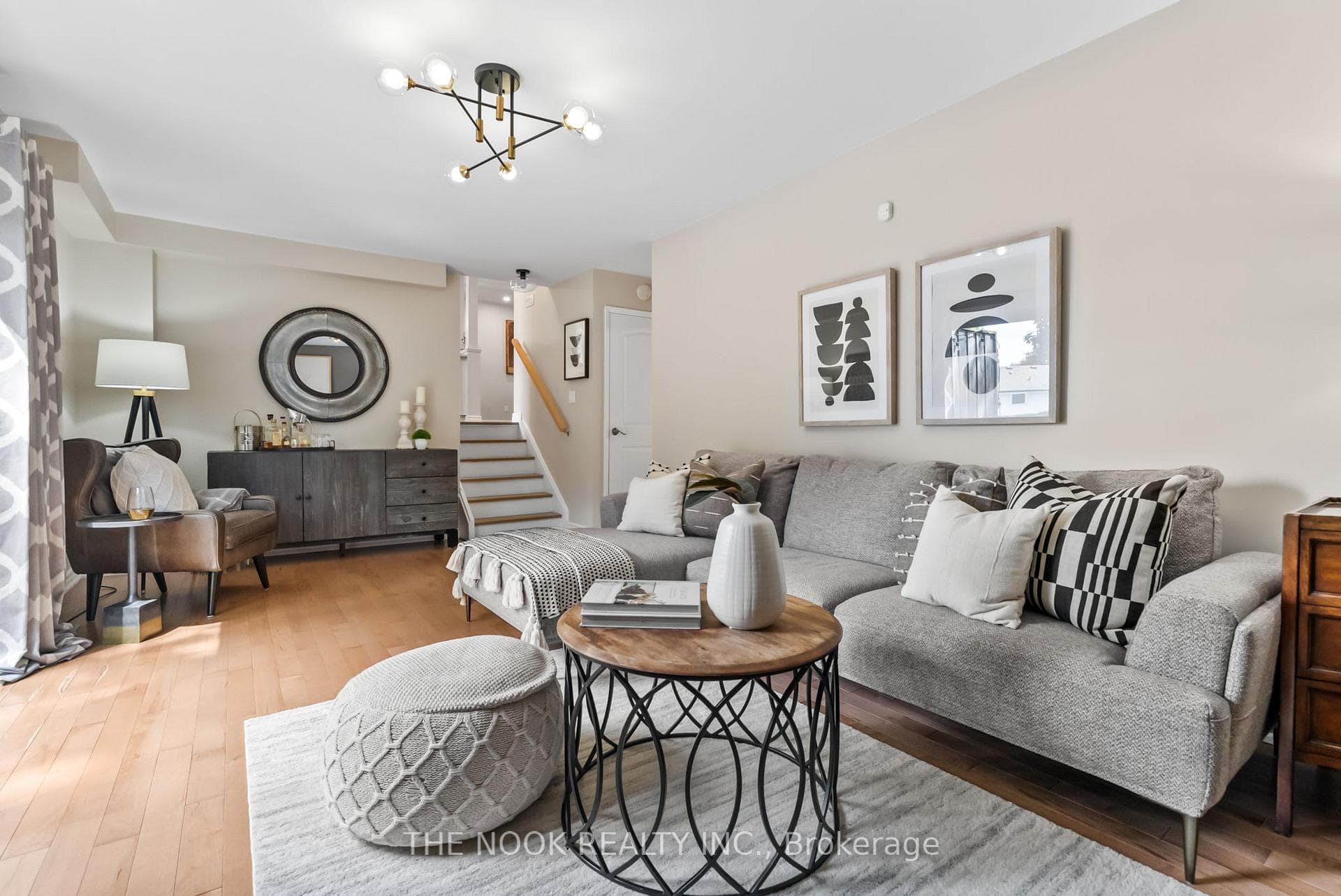 Enjoy the mainfloor family room