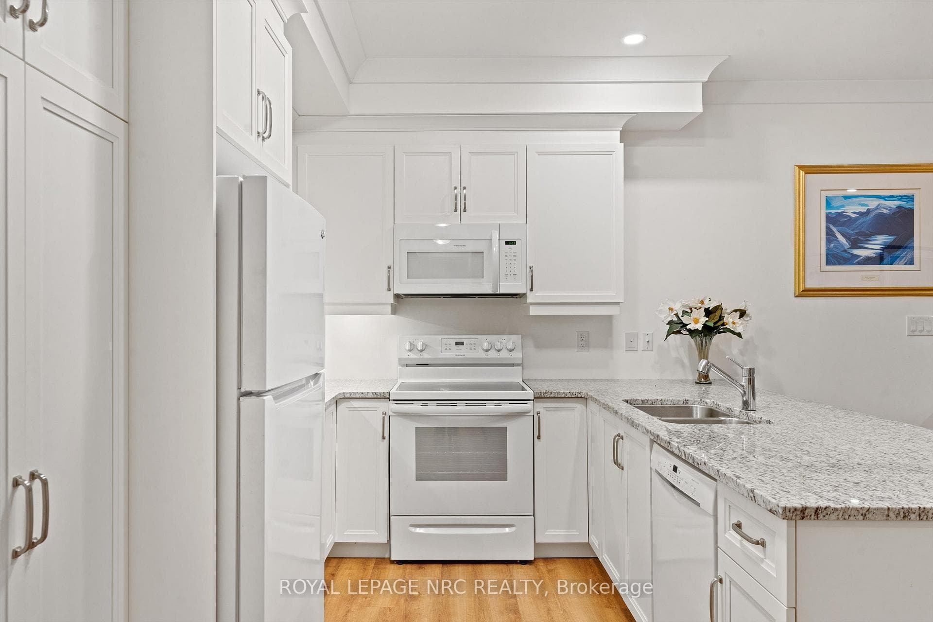 Open concept kitchen