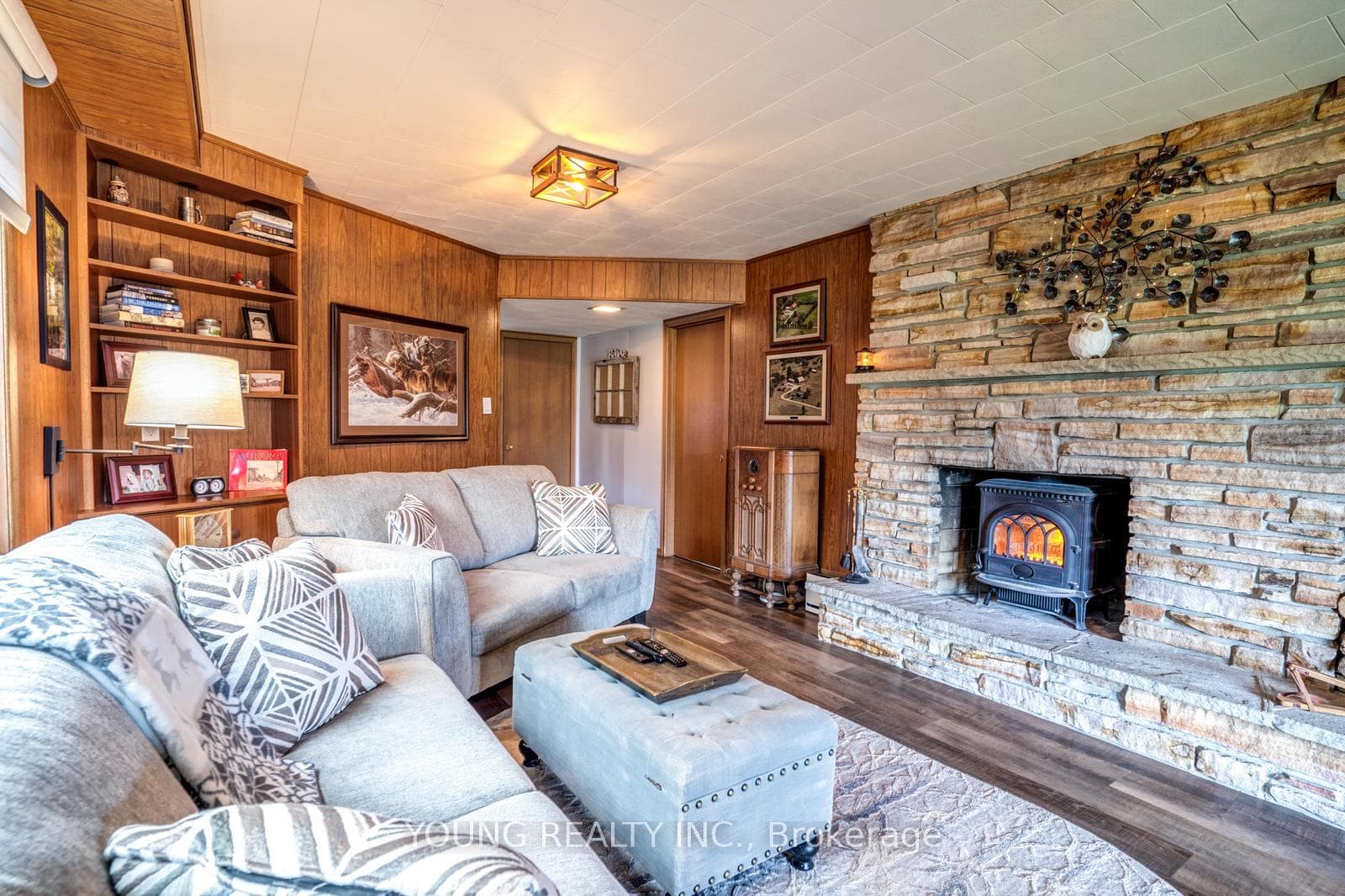 Warm Wood Accents