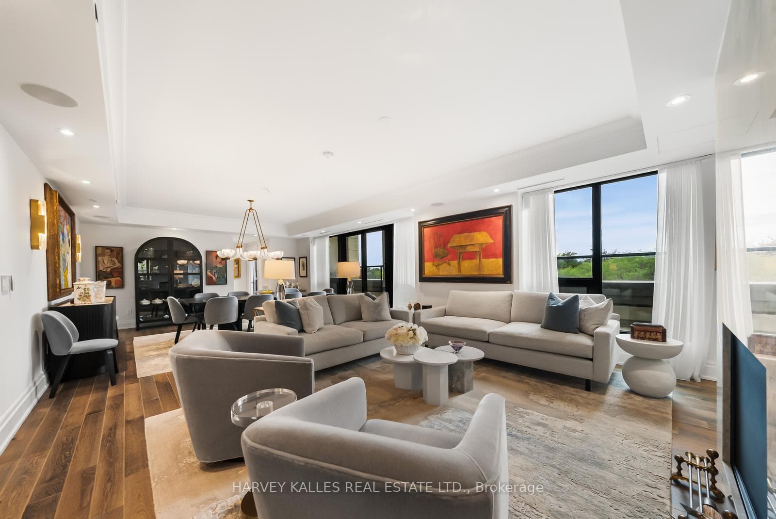 Expansive Living and Dining