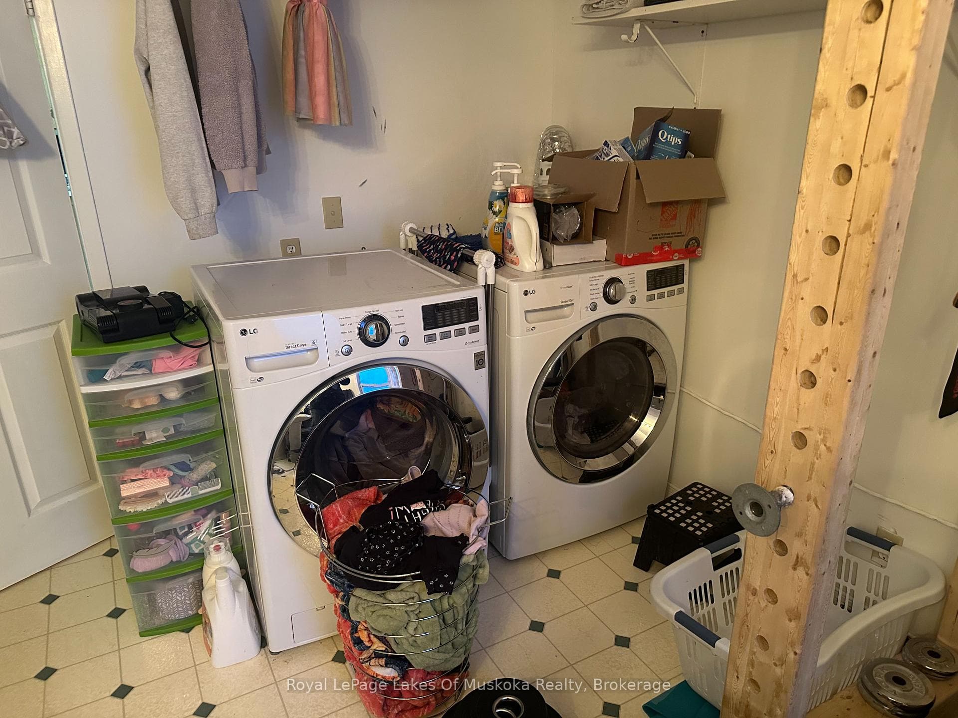 Laundry in Larger Apartment
