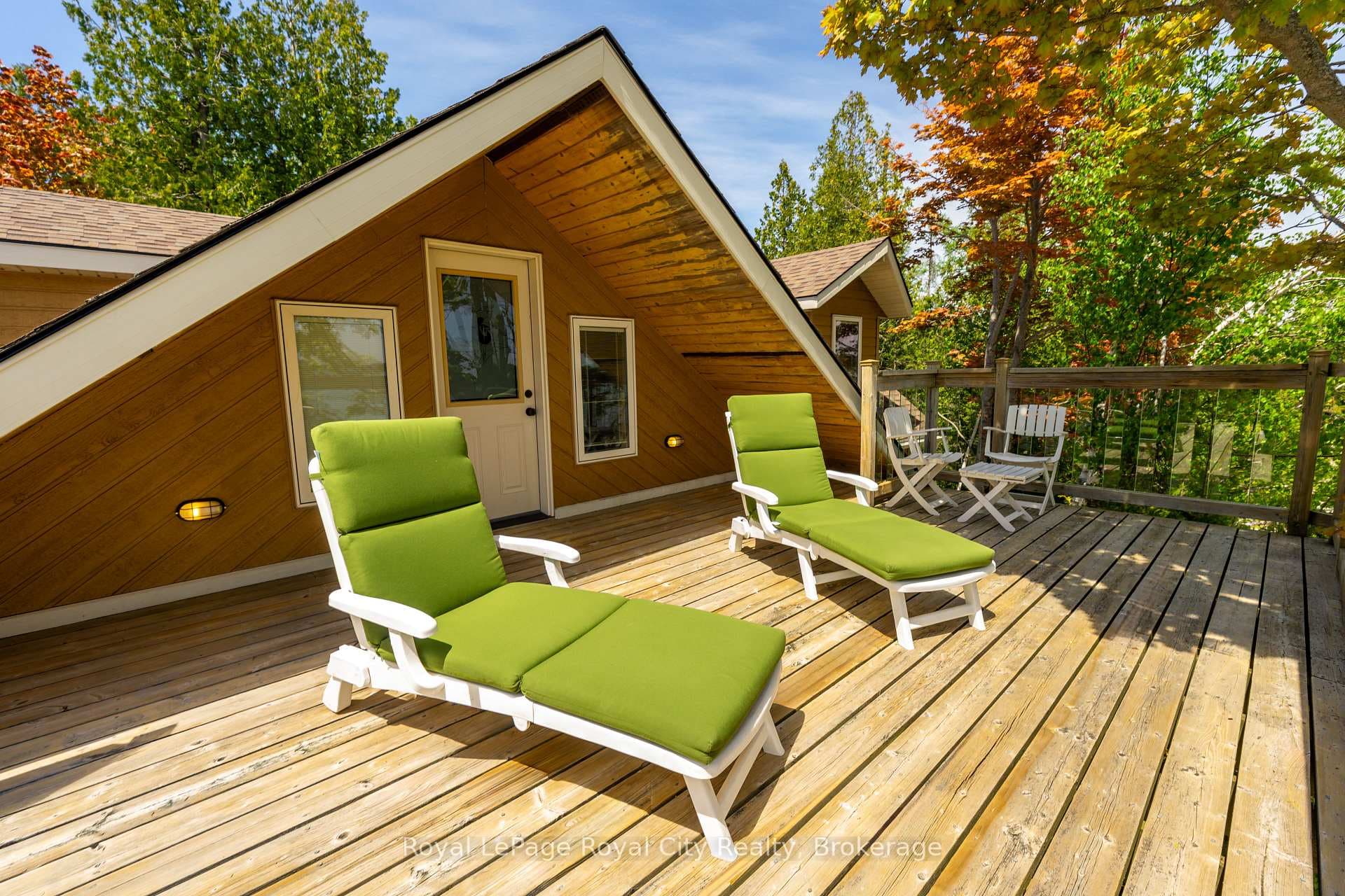Upper Deck with Access to Third Bedroom