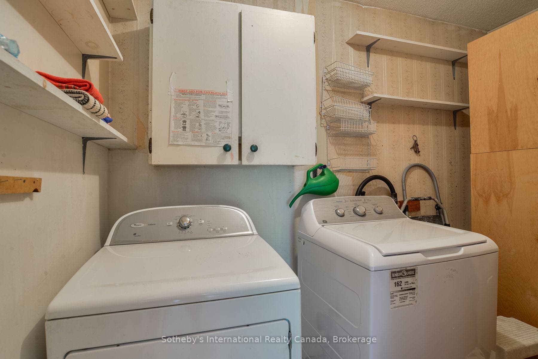 Main floor laundry.