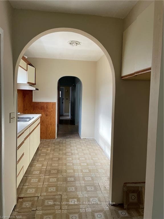 Main floor kitchen.