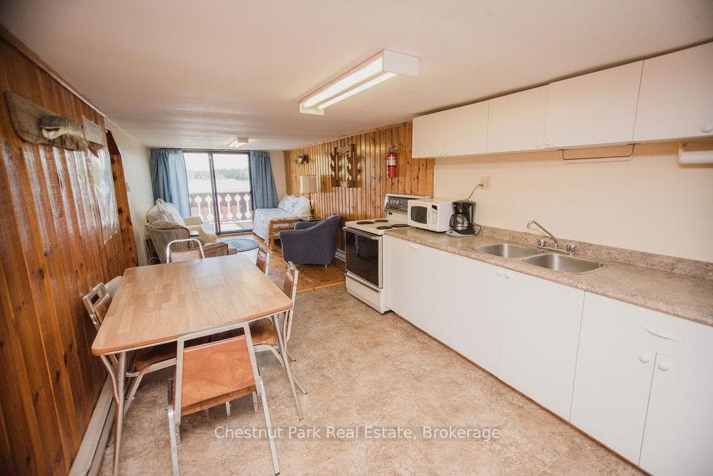 2 bedroom unit on upper floor of main lodge