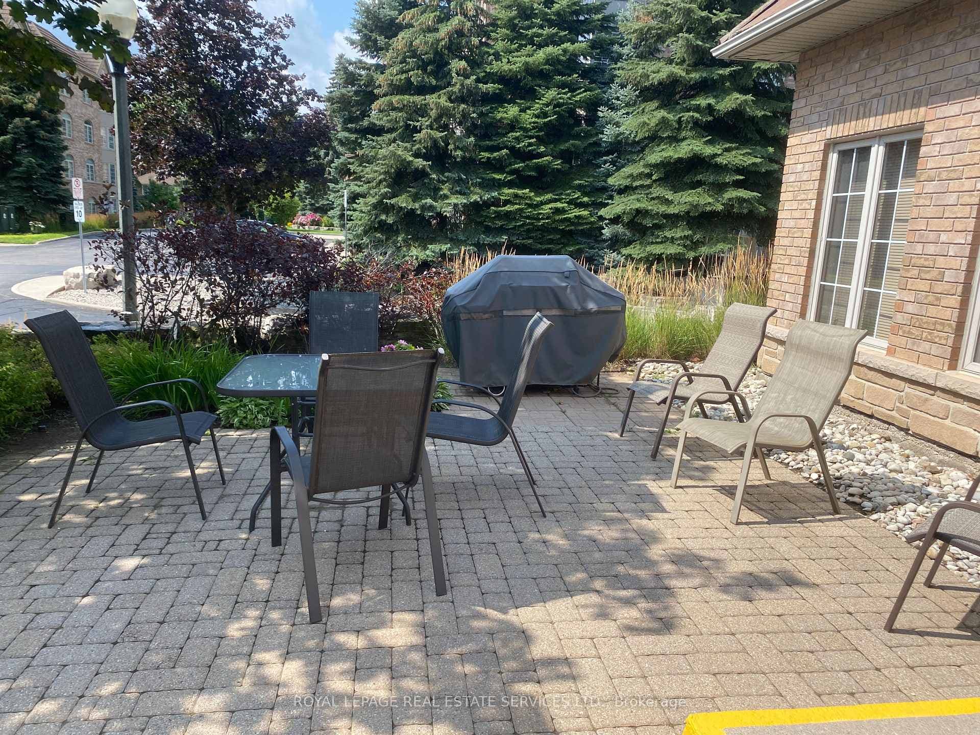 bbq area in common space