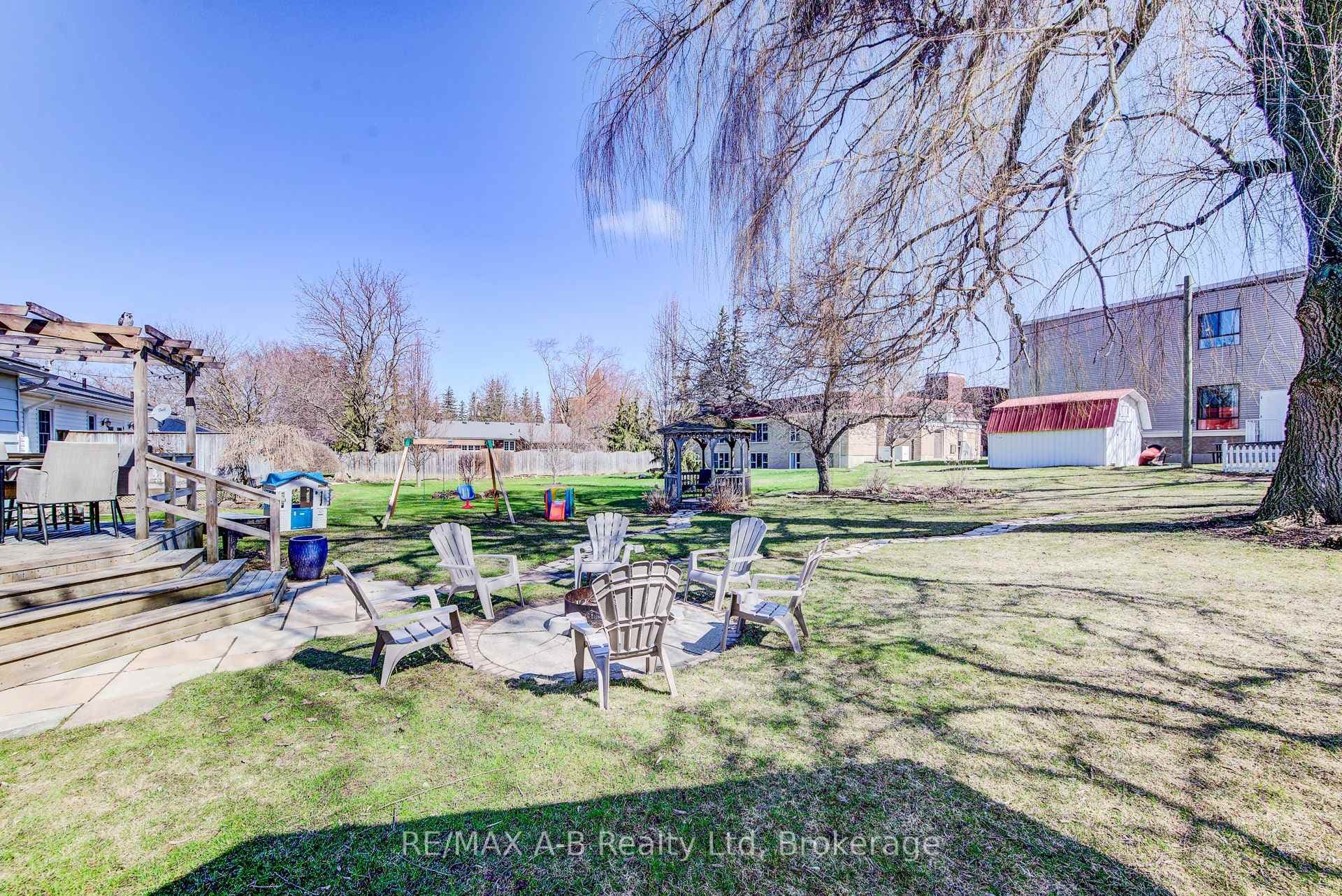 rear yard