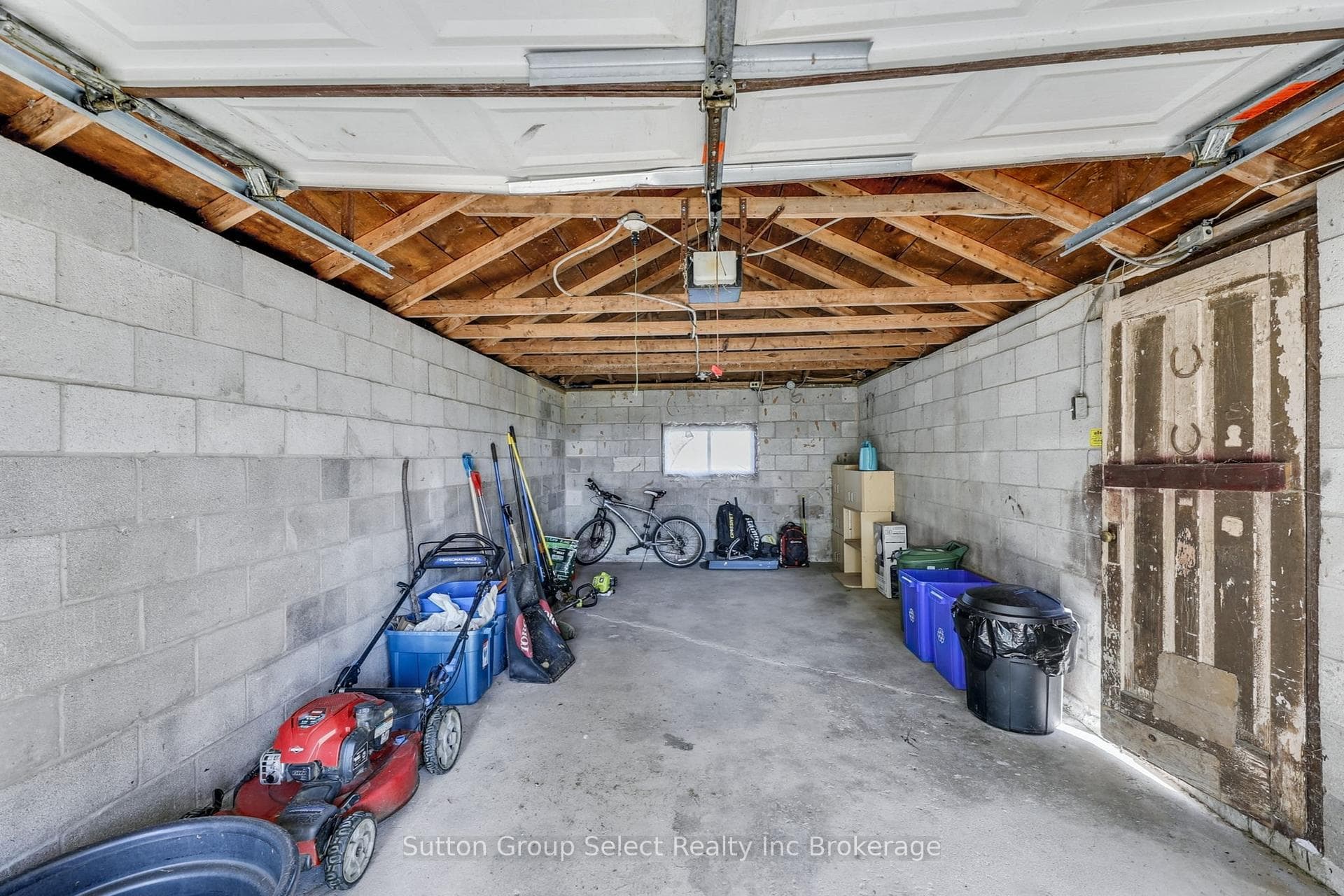 Interior of Garage