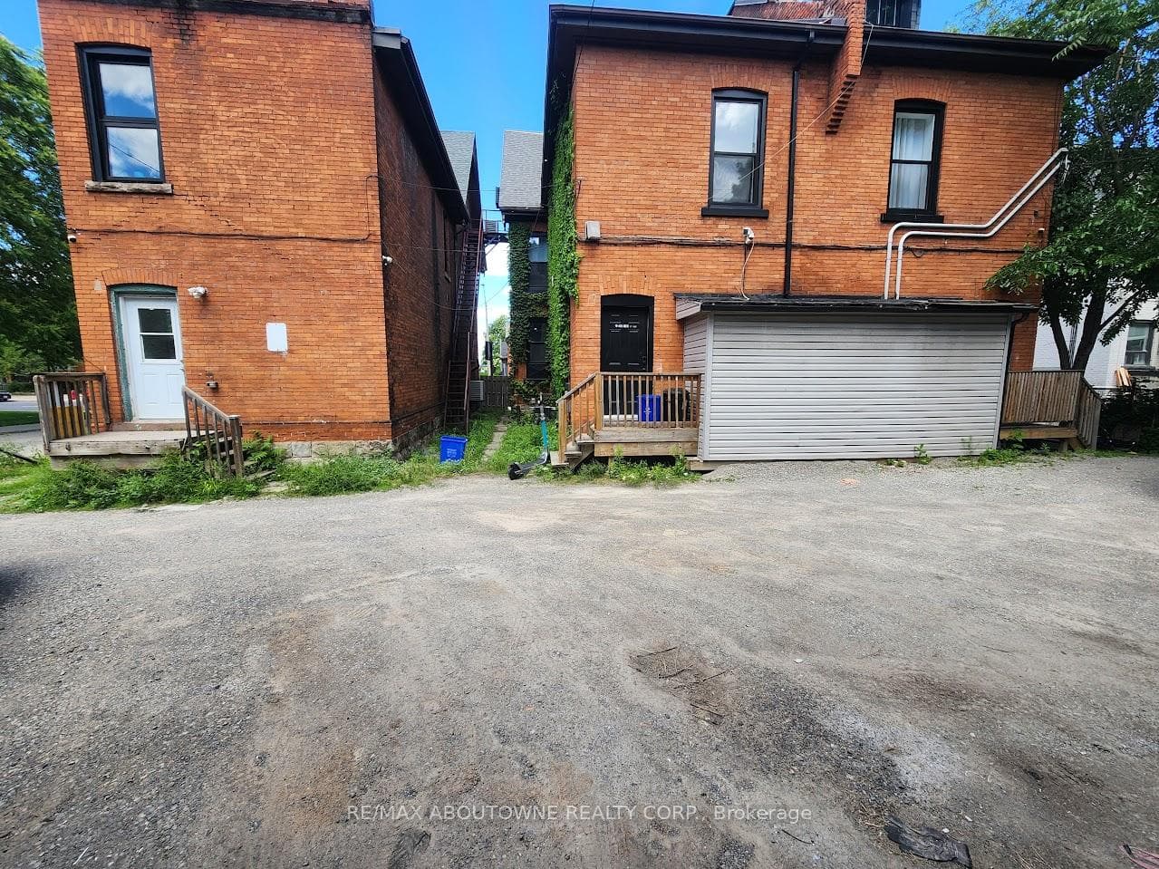 Private parking in rear