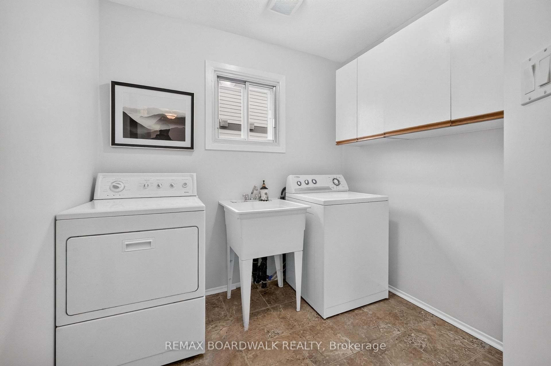 Main floor laundry room