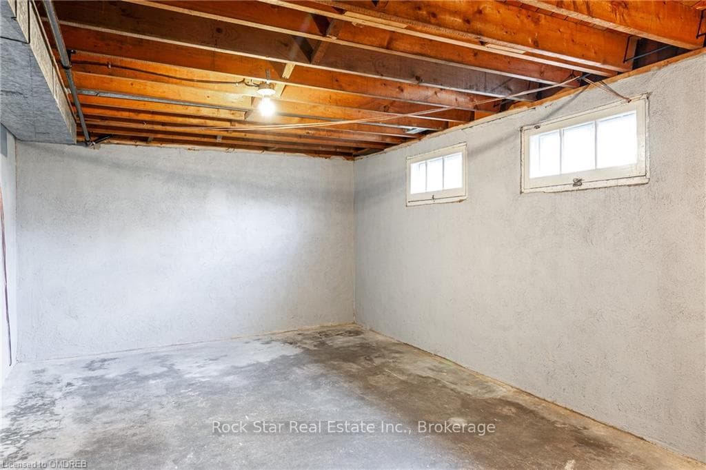 View of basement