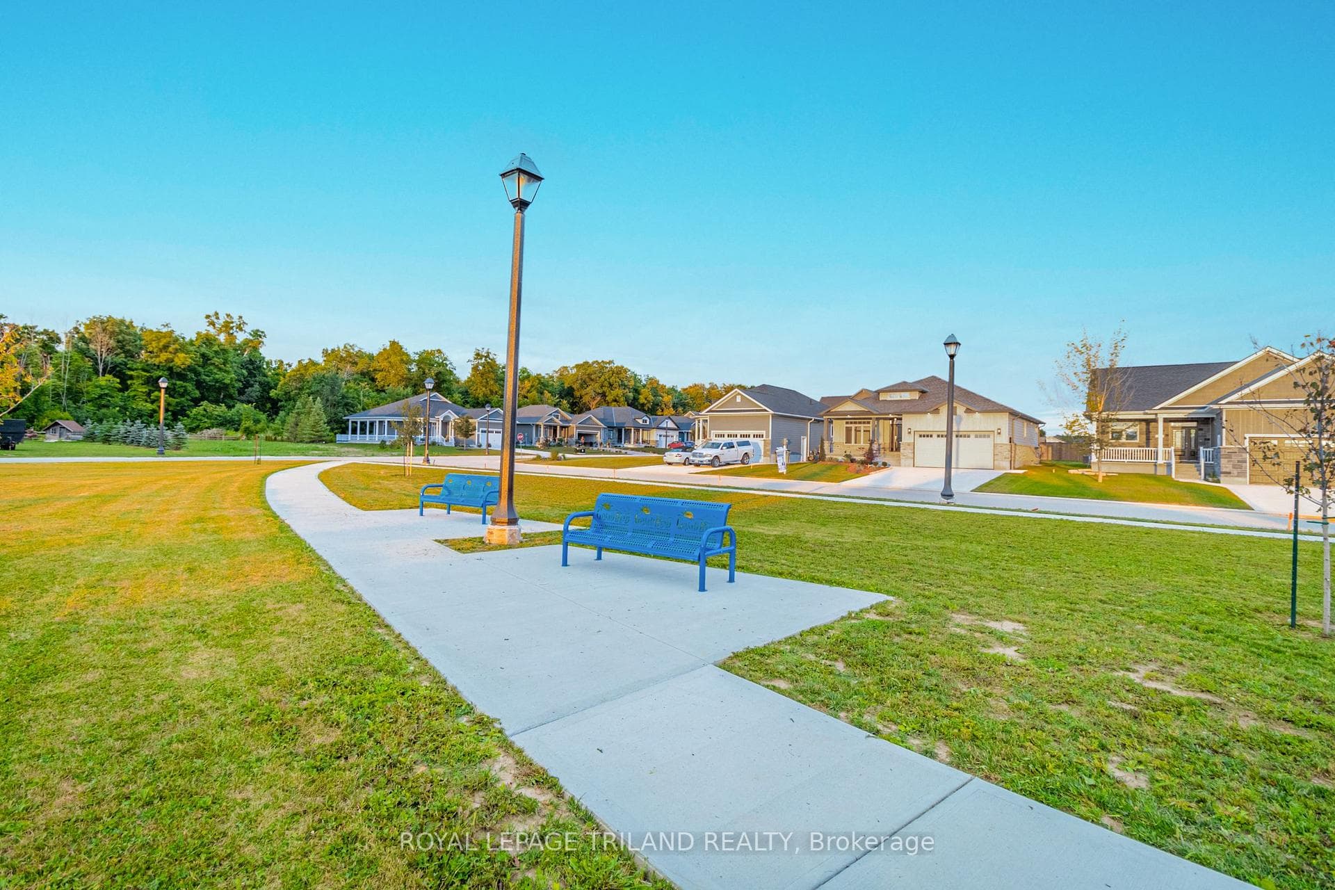 Your quiet park just across the road