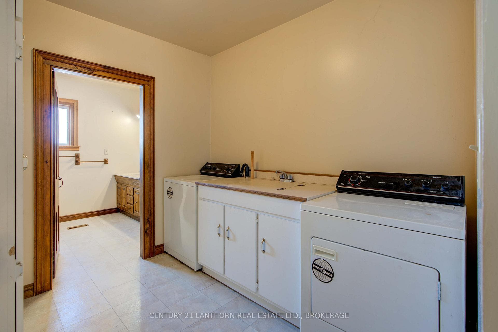main floor laundry