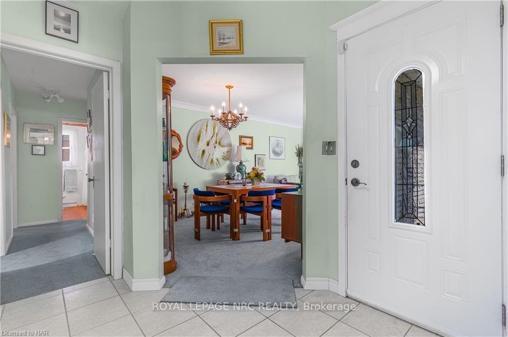 Welcoming foyer.