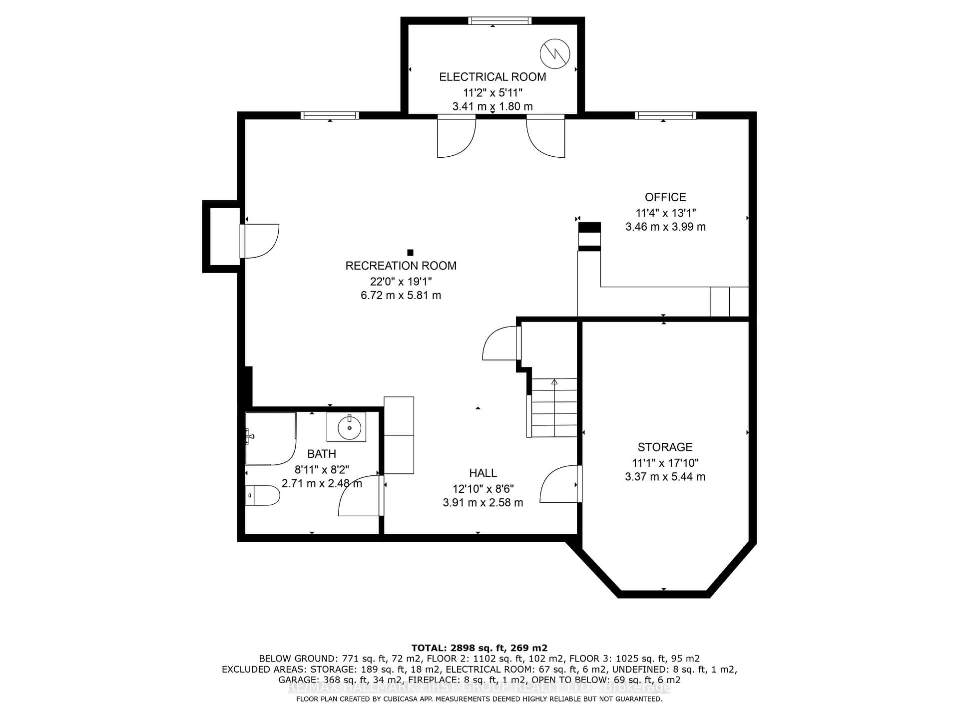 Basement Floorplan