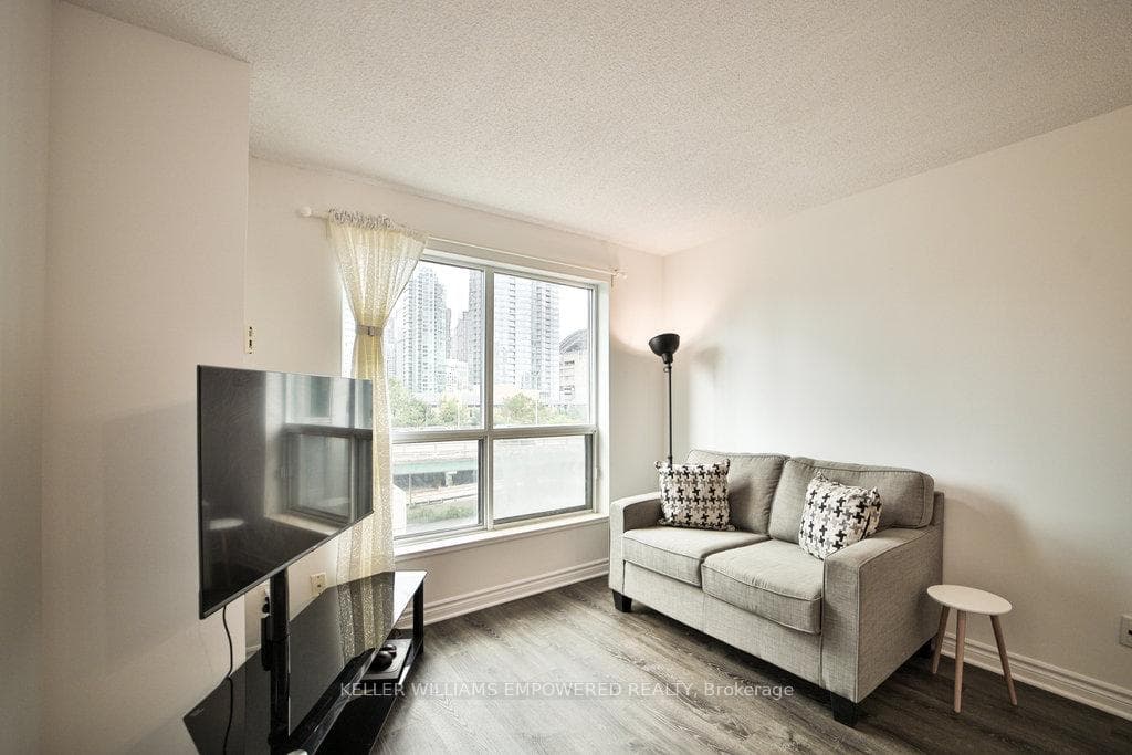 Living Room with CN tower view