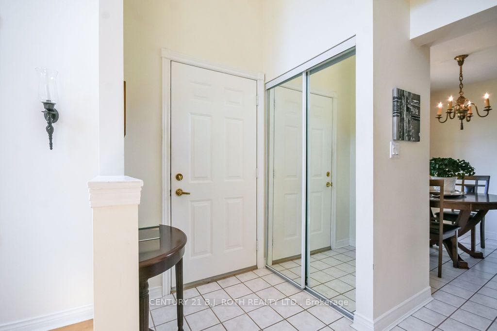 Tiled Front Foyer w/ Ample Closet Space