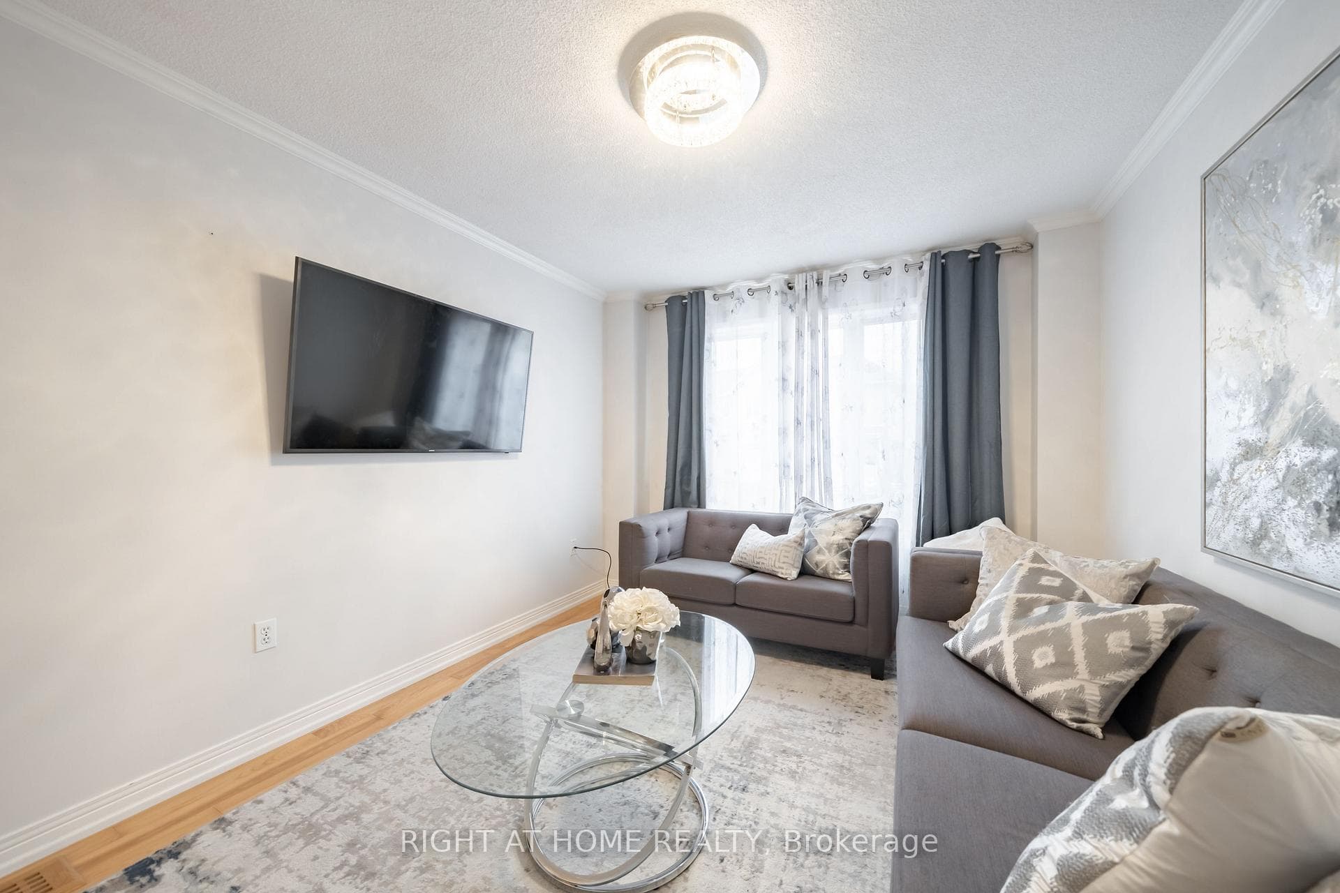 Family Room with Big Window