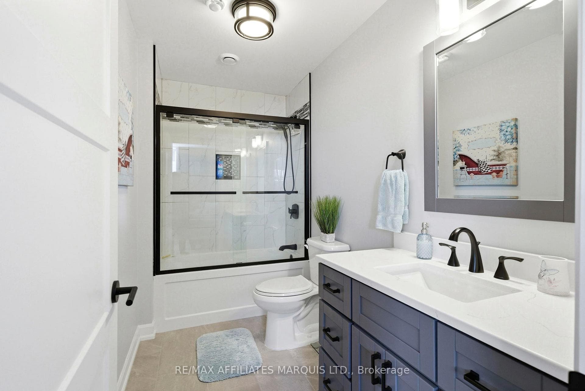 Full basement bathroom